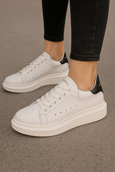 DB Unisex πάνινα παπούτσια με ψηλή σόλα με κορδόνια