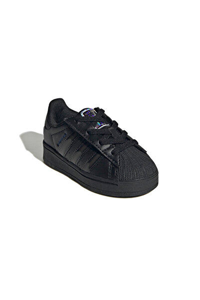 adidas Superstar Led Lights Cf El I Baby Lighted Casual Shoes Js1295 Black