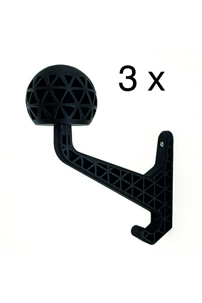 OEM Set de 3 suporti casca de motocicleta XTRUST ST