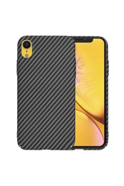 SKYDDAR INNOVATION Carcasă pentru iPhone XR, textură de carbon, Carbonite Fib...