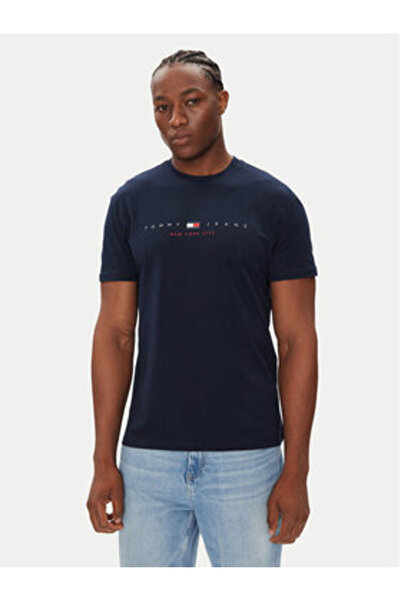 Tommy Jeans Ανδρικό T-Shirt DM0DM21911 Πολύχρωμο