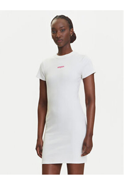 Tommy Jeans Γυναικείο καθημερινό φόρεμα DW0DW21186 Πολύχρωμο