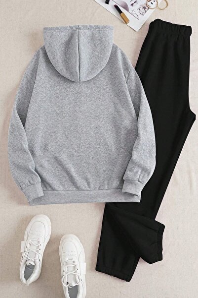 trendypassion Σετ αθλητικής φόρμας Leopard Heart με τύπωμα