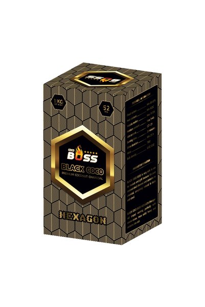 Coco Boss Carbuni Narghilea Hexagon 1KG