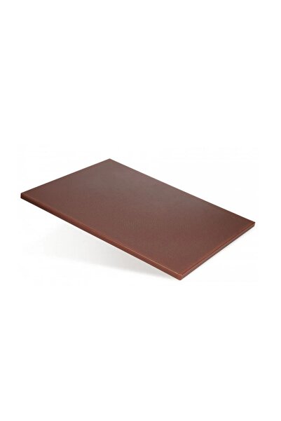 Raki Professional kitchen chopper for cooked meat, salami 40x30xh2cm HDPE polyethylene, brown