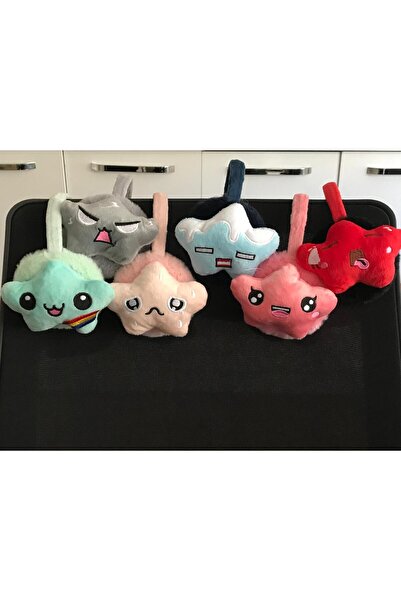 Evedost Emoji Star Plush Headphones