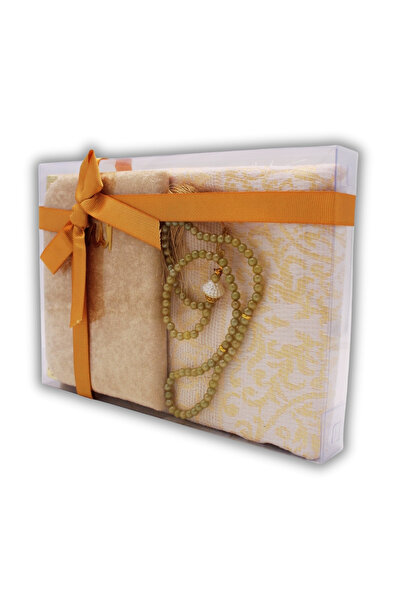 MyReal Hediyelik Çeyizlik Mevlid Yasin İnce Tesbih Seccade Seti