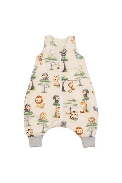 Kidizi Sleeping bag with legs for children 6-18 months Baby Animals 1 tog, convertible cuffs into so