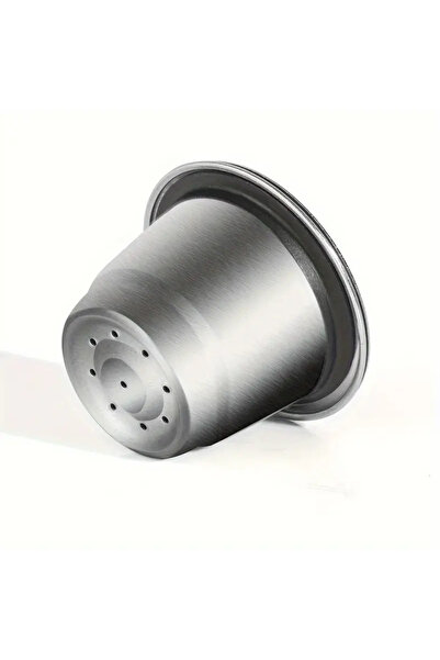 SONREYON 1 Adet Nespresso Uyumlu Doldurulabilir Çelik Kahve Kapsülü (Yıkayıp Tekrar Kullanabilirsiniz.)