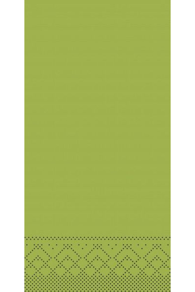 Mank Șervețele de hârtie cu 3 straturi - măsliniu, 33 x 33 cm, pliate 1/8, 100 buc.