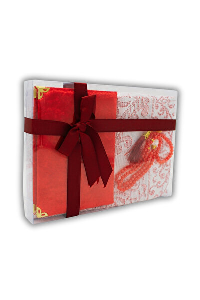 MyReal Hediyelik Çeyizlik Mevlid Yasin İnce Tesbih Seccade Seti