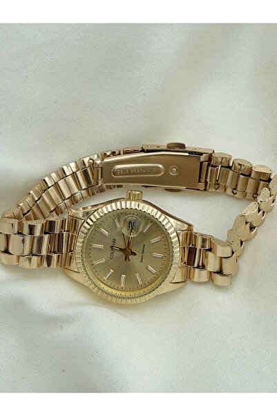 Coliseum Şık Tasarım Takvimli Saat