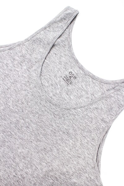 Öts Women's 2-Pack White Cotton Thick Strap Tank Top