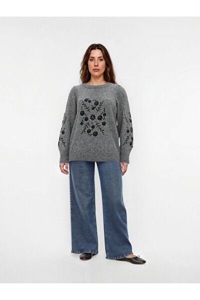 Veromoda Curve Strickpullover VMCJUTA Pullover