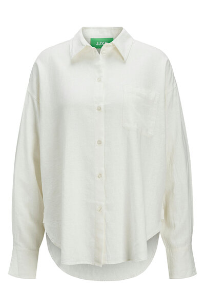 JJXX Γυναικείο πουκάμισο λευκό JJXX-12269668 BLANC DE BLANC-12269668 BLANC DE...