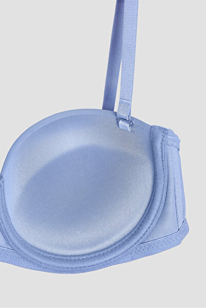 LOYA Blue Latina Padded Strapless Bra