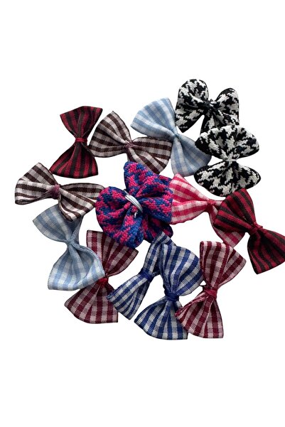 kalben accessories 15-Piece Grosgrain Ribbon Bows - Handmade Grosgrain Ribbon Bow (No Closure)