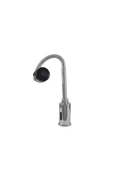 Trendy's Baterie bucatarie, lebada, cu senzor, pipa flexibila, crom