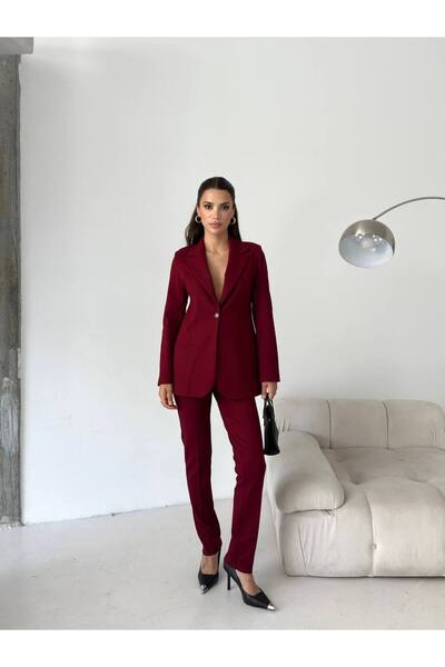 BYBRZ Knitted Fabric Jacket-Pants Set