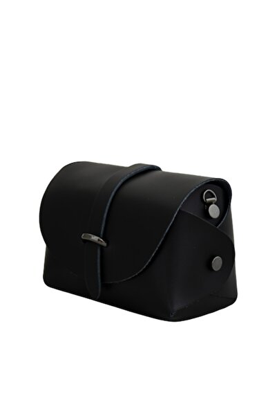 EVA BAGS Geanta crossbody din piele naturala, Ioana negru 2