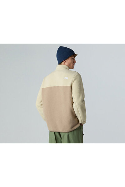 THE NORTH FACE M Yumiori 1/4 Zip Men's Outdoor Quarter Zip Fleece Jacket Nf0A883Seoz1 Gray