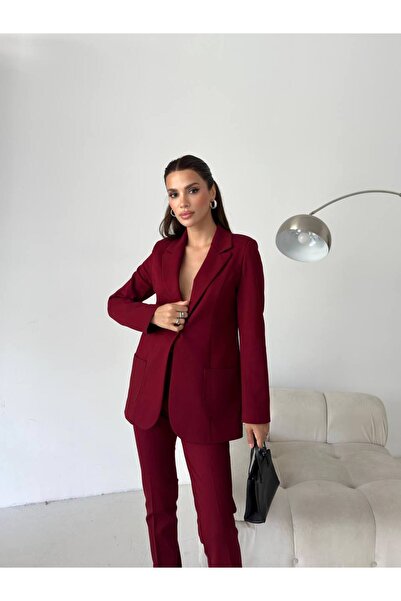 BYBRZ Knitted Fabric Jacket-Pants Set