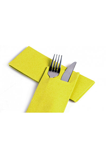 Mank Șervețele de masă Linclass "Pub" - Verde Kiwi / 40 x 33 cm / 75 buc