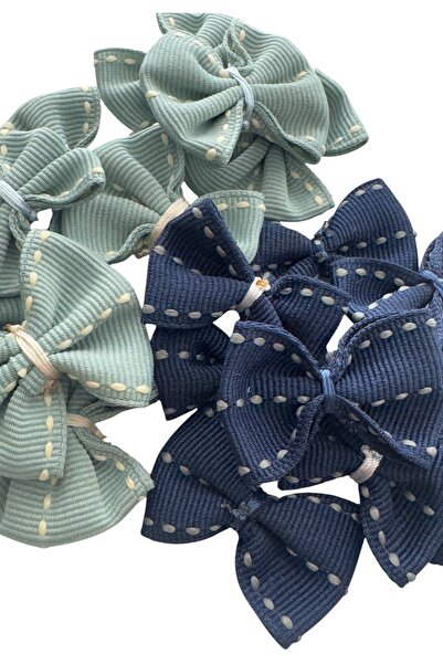 kalben accessories 15-Piece Grosgrain Ribbon Bows - Handmade Grosgrain Ribbon Bow (No Closure)