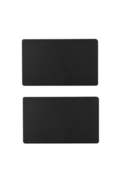 Raki Set of 2 food choppers for bar made of HDPE polyethylene 24.5x15x1cm, black