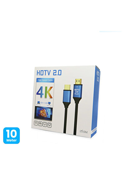 Mini pro كابل HDMI بدقة 4K بطول 10 أمتار | موصل HDMI 2.0 عالي السرعة 48 جيجاب...