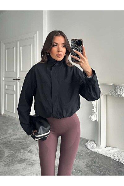 mydukkan.co سترة باراشوت بسحاب مخفي