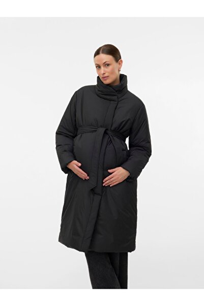 Mama Licious Jacke Stehkragen Steppjacke