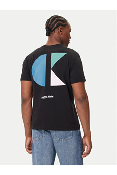 Calvin Klein Jeans Ανδρικό T-Shirt LV04RC827G Πολύχρωμο