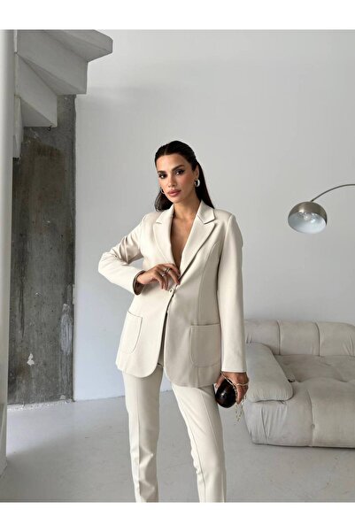 BYBRZ Knitted Fabric Jacket-Pants Set