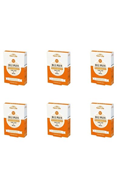New Life بي 12 بلس 60 قرص 6 قطع