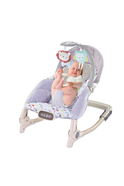 Babylove كرسي هزاز موسيقي وردي 33-1886277P