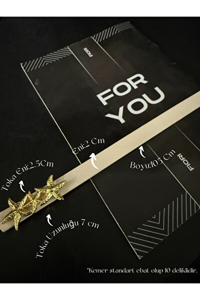 Fiori حزام نسائي بإبزيم على شكل نجمة، حزام للسترة، حزام للقميص، حزام للملابس