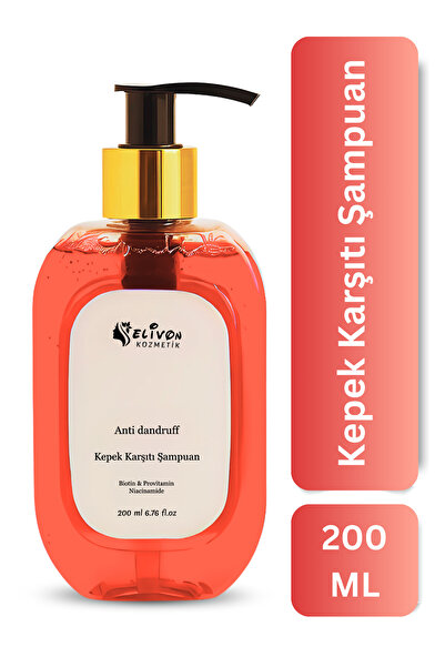 ELİVON Kepek Karşıtı Şampuan 200 ml | Pul Pul Döküntülü Saç Derilerine Özel
