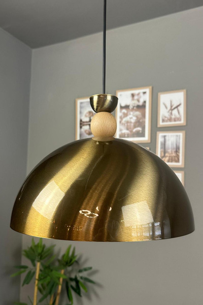 Bamyum Yimpi Eskitme Avize Tekli Sarkıt Salon Kuaför Cafe Dekoratif Aydınlatma Pastane