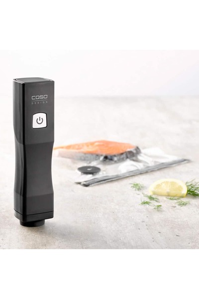 CASO Germany Portable vacuum sealer with bags, Caso Germany, Vacu OneTouch, wet/dry vacuum, black