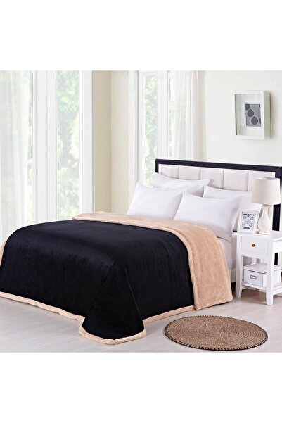 LOVE Mora blanket, two people, 3 kg, with a double-sided velvet and fur pattern