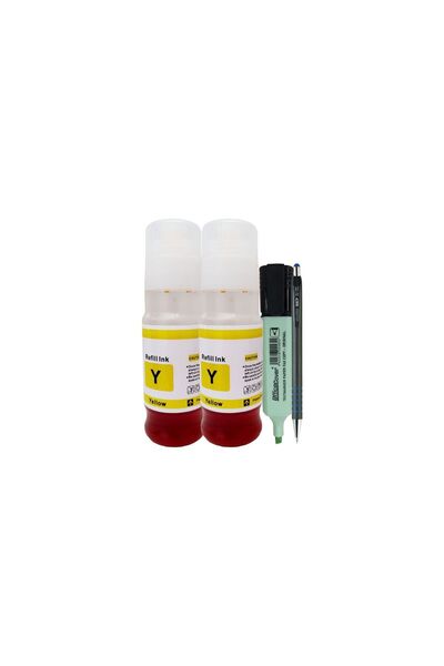 alphachem Canon GI41 Compatible Ink Set (2x70ml Yellow, 8000 pages un-box) + ...
