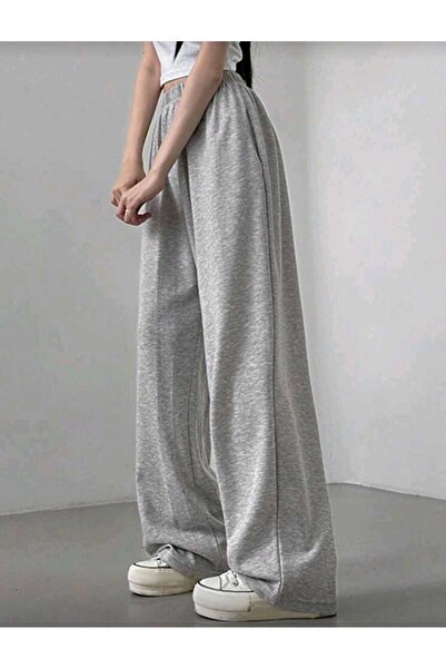 CANDERO Γυναικεία γκρι φαρδιά αθλητικά ρούχα μεγάλου μεγέθους, υψηλής ποιότητ...