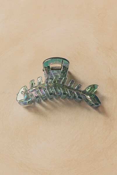 cityvision Shiny Gray Color Fish Model Hairpin Hair Clip 10 cm