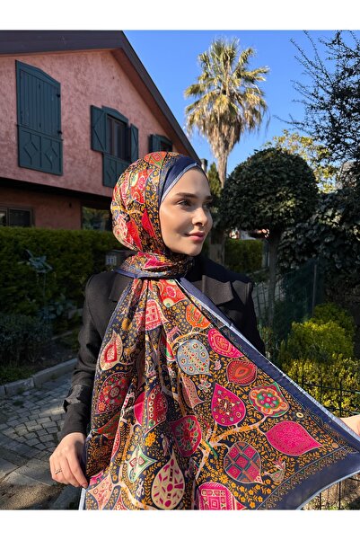 sem oyuncak Luxury Voile Silk Shawl Hijab Foulard Scarf Shawl Ethnic F Pattern 70 X 180 cm