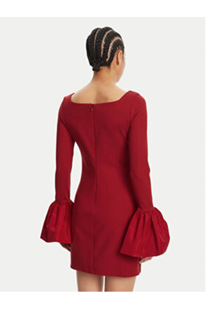 STAUD Γυναικείο φόρεμα κοκτέιλ R24R2225PF Πολύχρωμο