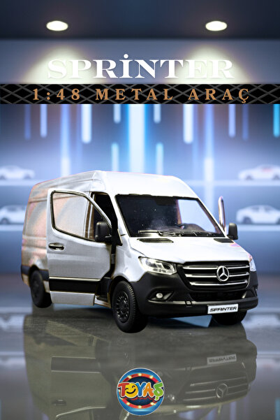 Toyaş Metal 1:48 Mercedes Sprinter Çek Bırak Araba Lisanslı