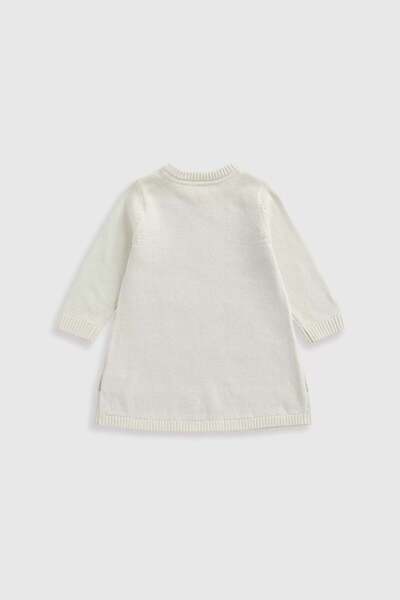 MOTHERCARE Knitted Jumper Dress and Tights Set