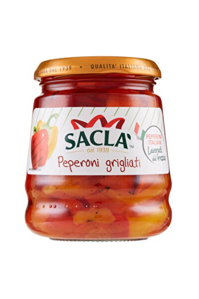 Sacla Specialitate italiana conservata ''Ardei la gratar'' Saclà 290g