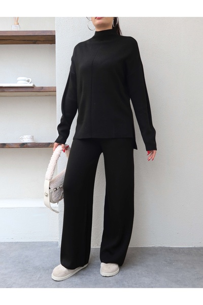 ESRAHELVACI Half Turtleneck Knitwear Set